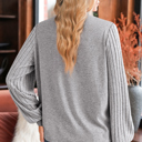  Lace & Cozy Dream Knit Top