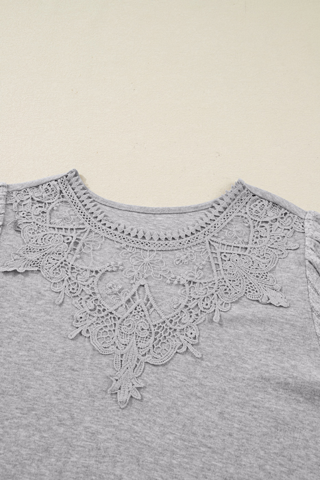 Lace & Cozy Dream Knit Top