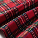  Festive Pearl Tartan Blouse