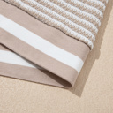  Soft Horizon Striped V-Neck Pullover