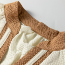 Ivory Dune Contrast Top
