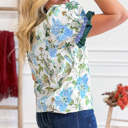  Leopard Luxe Ruffle Shirt