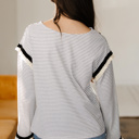  Parisian Whisper Ruffle-Sleeve Knit Top