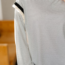  Parisian Whisper Ruffle-Sleeve Knit Top