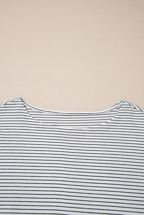 Parisian Whisper Ruffle-Sleeve Knit Top