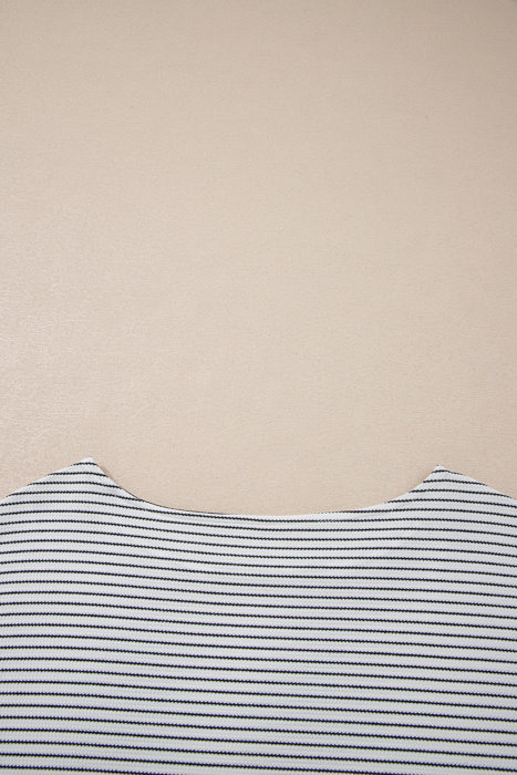 Parisian Whisper Ruffle-Sleeve Knit Top