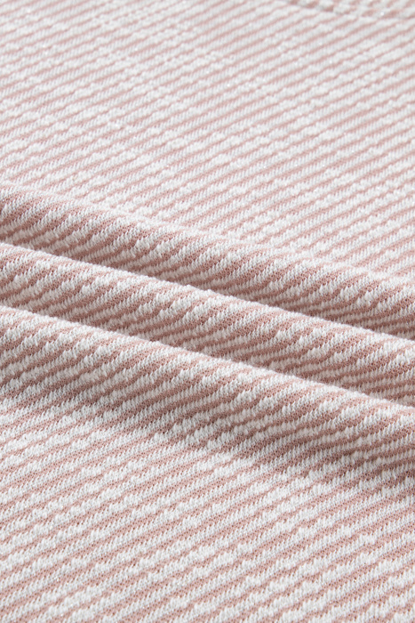 Blush Sweetheart Ruffle Knit Top