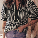  Monochrome Mod Geo Tunic