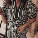  Monochrome Mod Geo Tunic