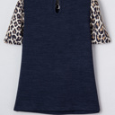  Wild Side Contrast Ribbed Top