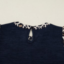  Wild Side Contrast Ribbed Top