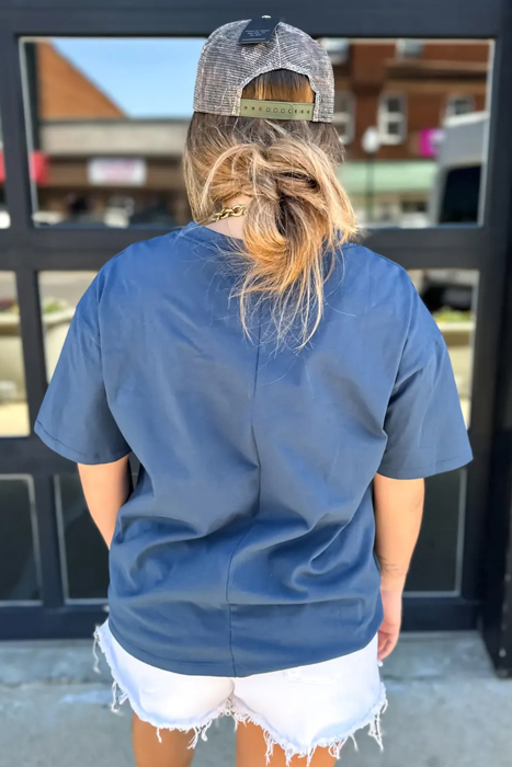 Denim Pocket Patriot Tee