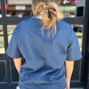  Denim Pocket Patriot Tee