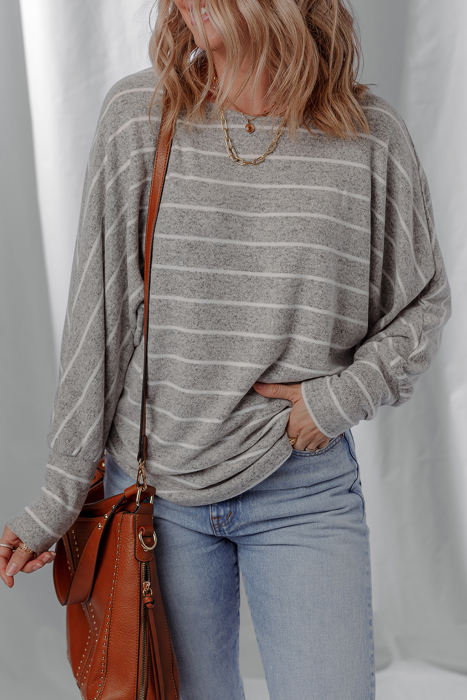 Silverline Cozy Stripe Top
