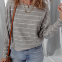  Silverline Cozy Stripe Top