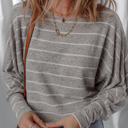  Silverline Cozy Stripe Top