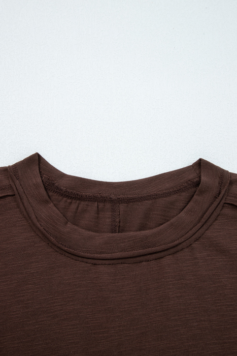Mocha Noir Lace Layer Top