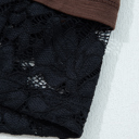  Mocha Noir Lace Layer Top