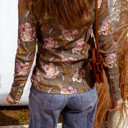  Wildflower Meadow Waffle Knit Top