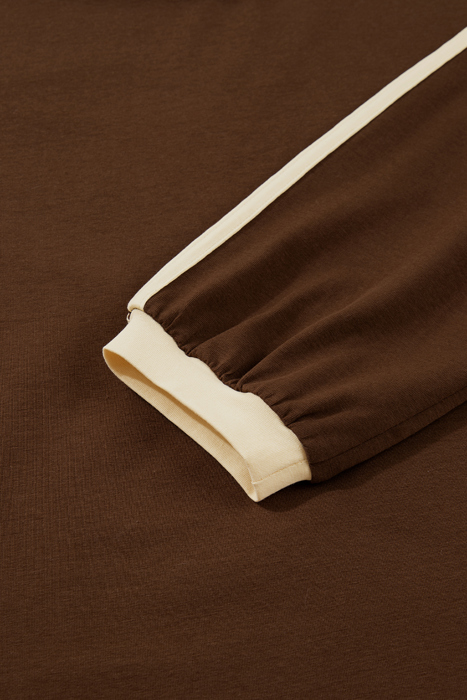 Cocoa Sporty Stripe Top