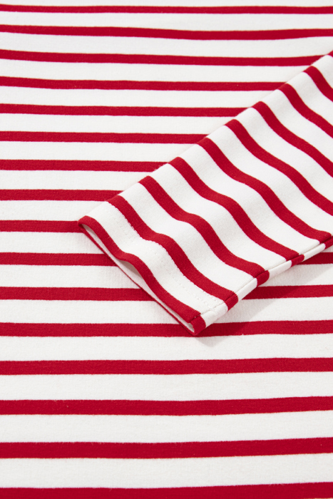 Candy Stripe Ruffle Top