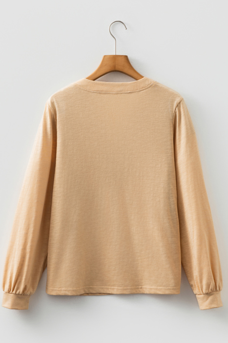 Golden Hour Henley Top