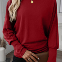  Crimson Ease Dolman Top