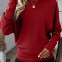  Crimson Ease Dolman Top