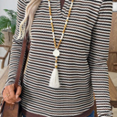  Mocha Rhythm Knit Top
