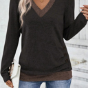  Midnight Mocha Slimline Knit Top