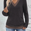  Midnight Mocha Slimline Knit Top