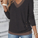  Midnight Mocha Slimline Knit Top