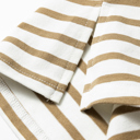  Leopard Trim Stripe Tee