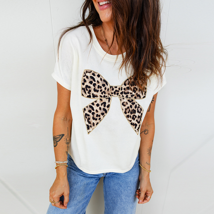 Wild Bow Charm Tee
