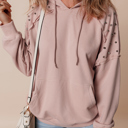  Studded Blush Hoodie