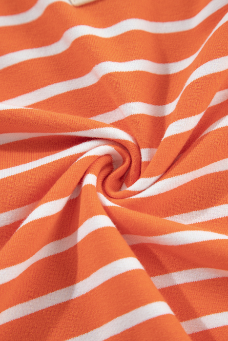 Sunset Stripe Weekend Polo Sweater