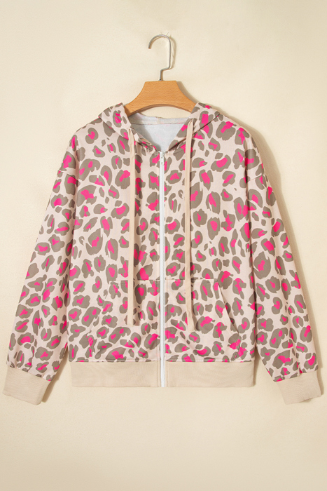 Wild Pop Zip Hoodie