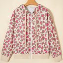  Wild Pop Zip Hoodie