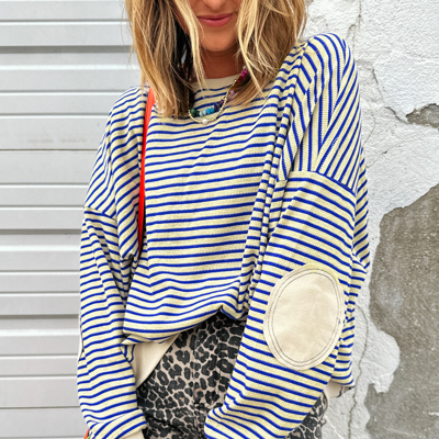 City Muse Striped Pullover