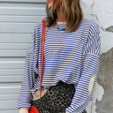 City Muse Striped Pullover