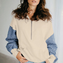  Checkerboard Charm Pullover