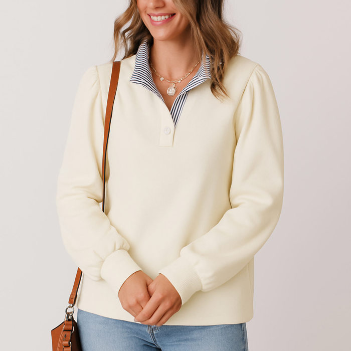 Cape Cod Collared Top