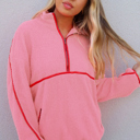  Bubble Pop Cozy Fleece Quarter-Zip