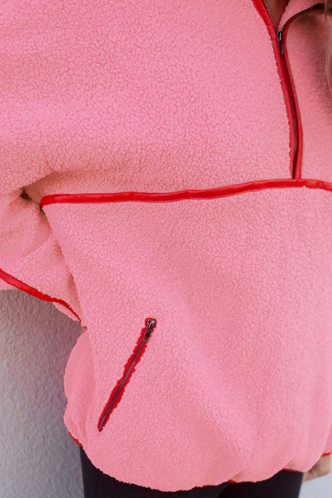 Bubble Pop Cozy Fleece Quarter-Zip