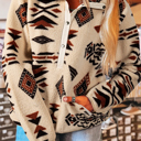  Southwest Cozy Sherpa Pullover