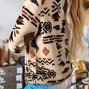  Southwest Cozy Sherpa Pullover
