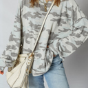  Cozy Camo Oversize Sweatshirt