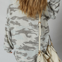  Cozy Camo Oversize Sweatshirt