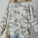  Cozy Camo Oversize Sweatshirt