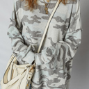  Cozy Camo Oversize Sweatshirt